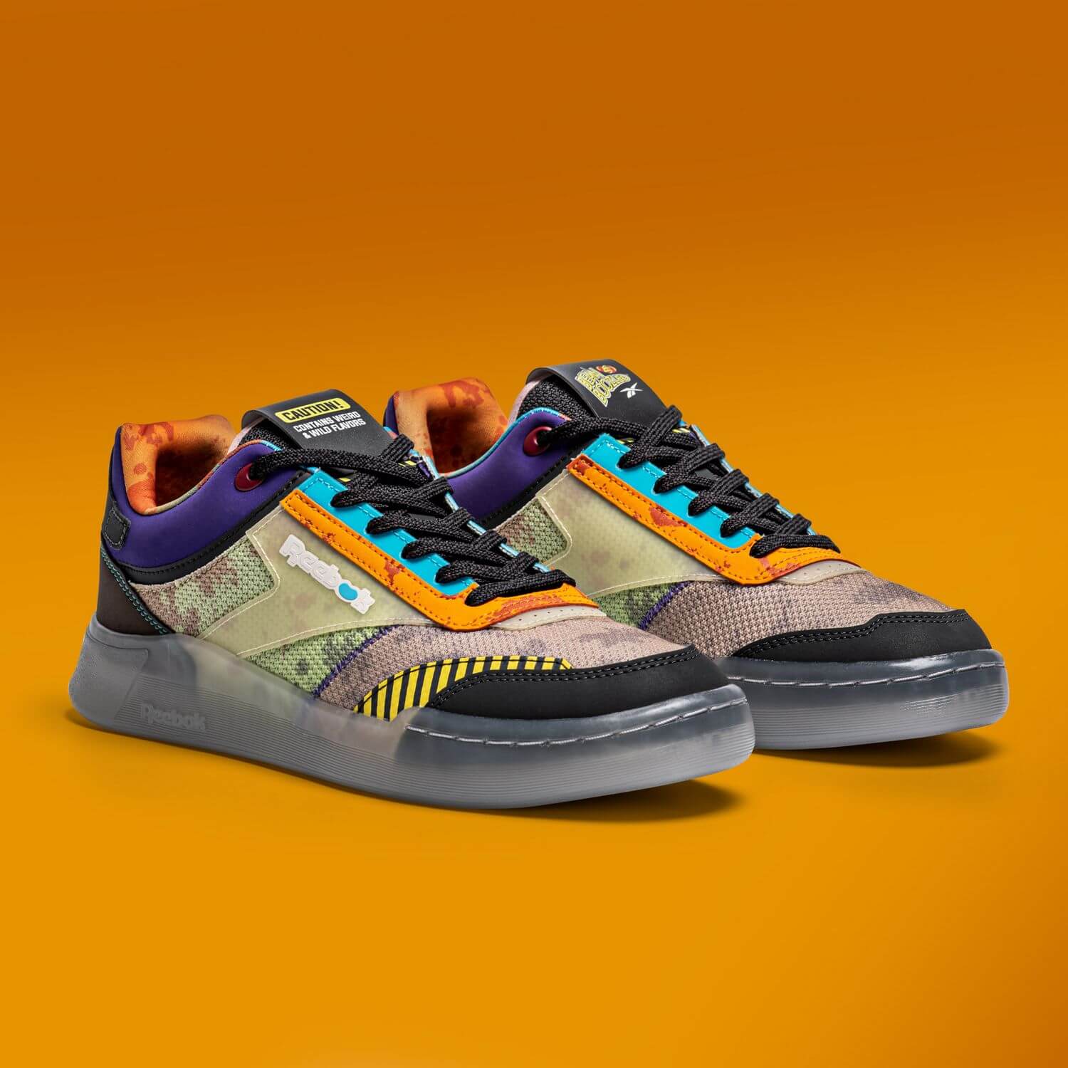 Reebok x Jelly Belly - Club C Legacy - coal/sport violet/pale yellow - GZ6881