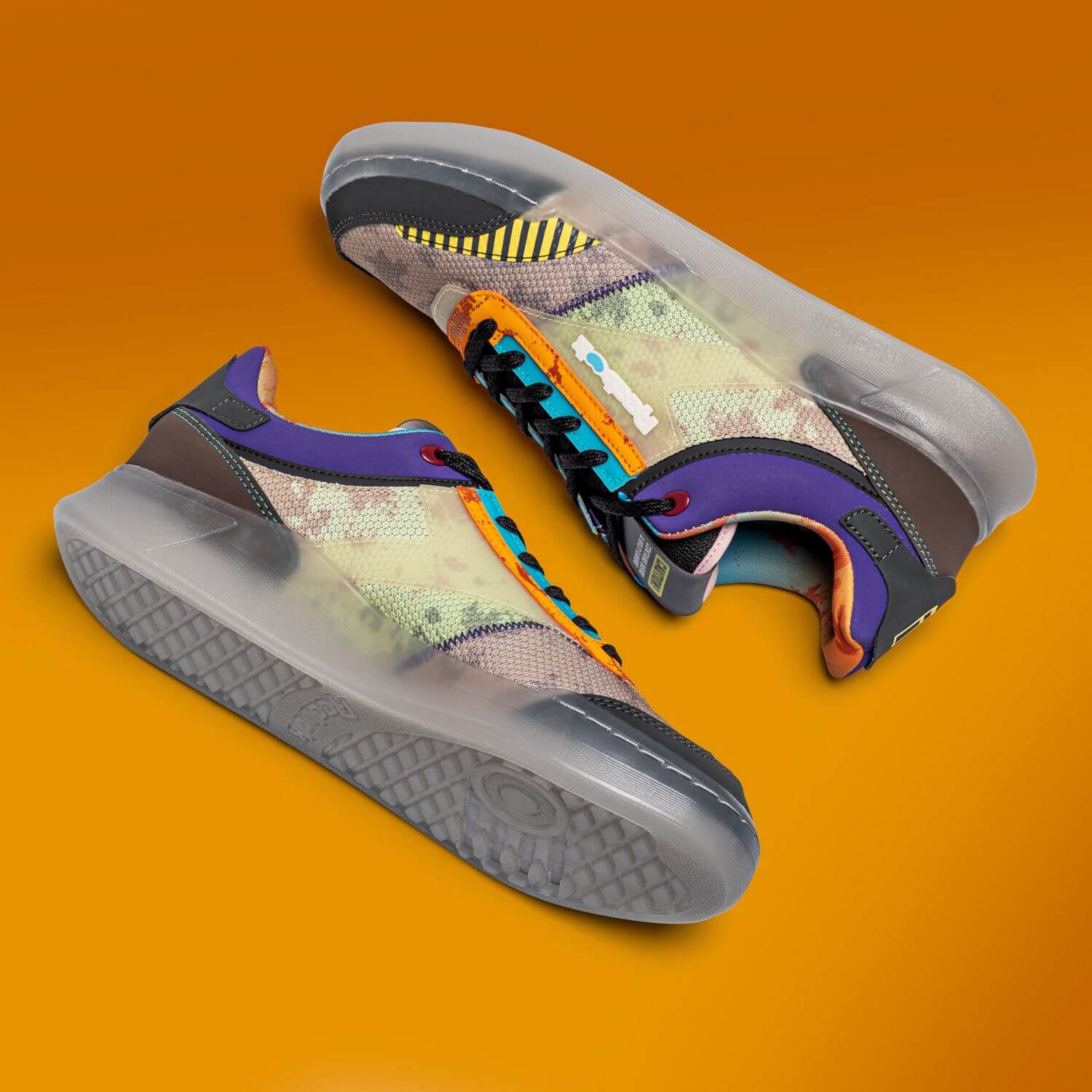 Reebok x Jelly Belly - Club C Legacy - coal/sport violet/pale yellow - GZ6881