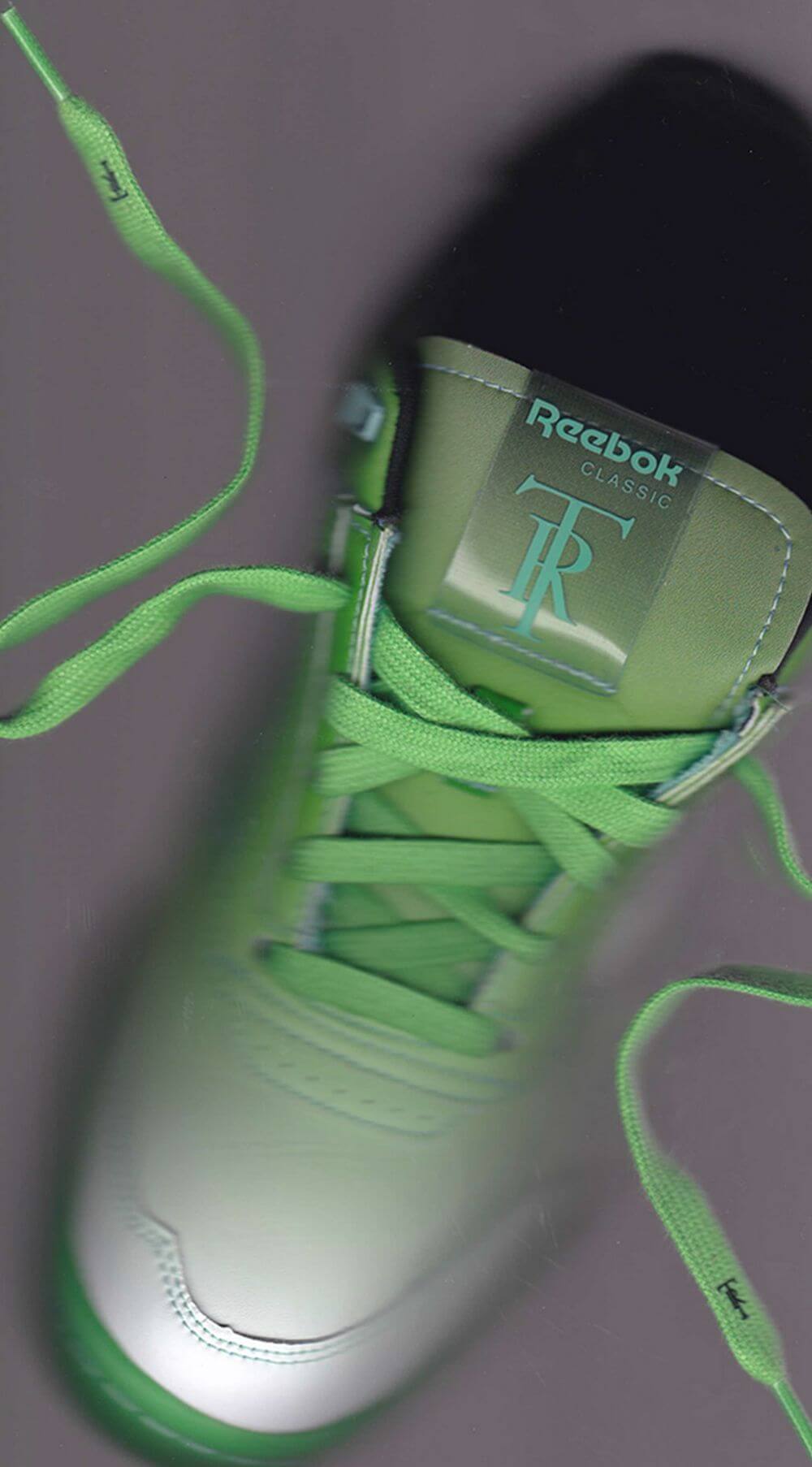 Reebok x Très Rasché Club C Legacy „Anahata Heart Chakra“.