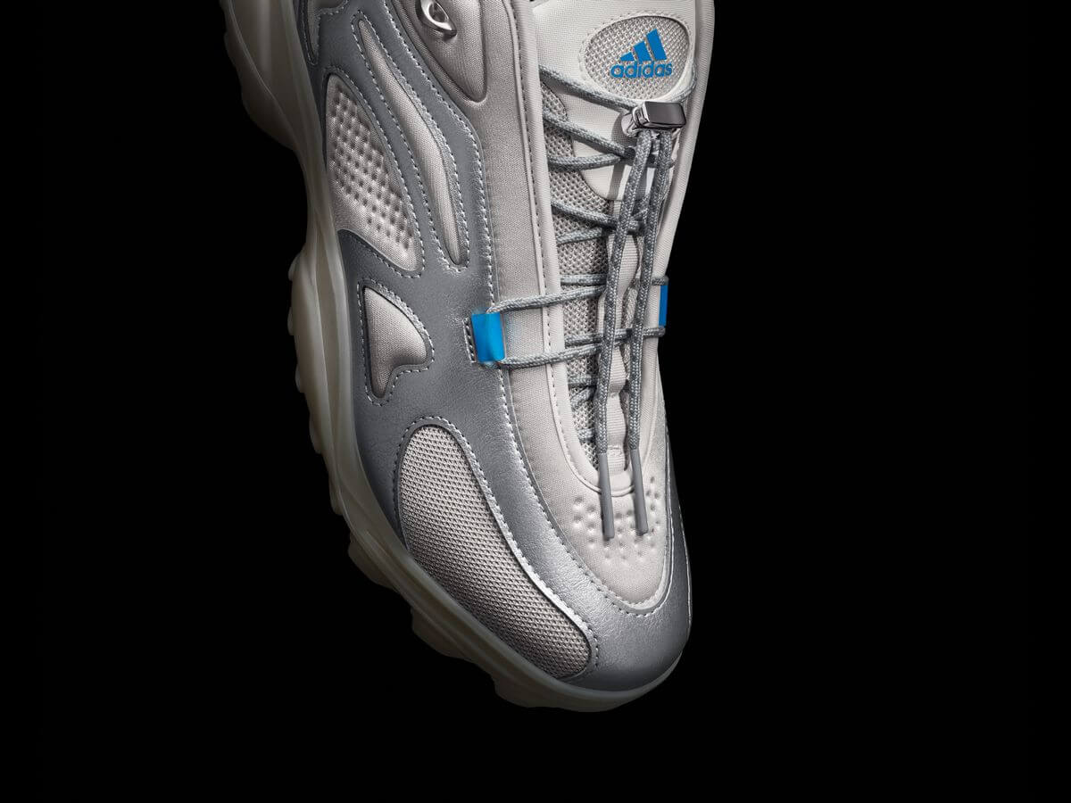 adidas x 032c - GSG TR - grey one/midnight solid grey/solar blue - GW0262