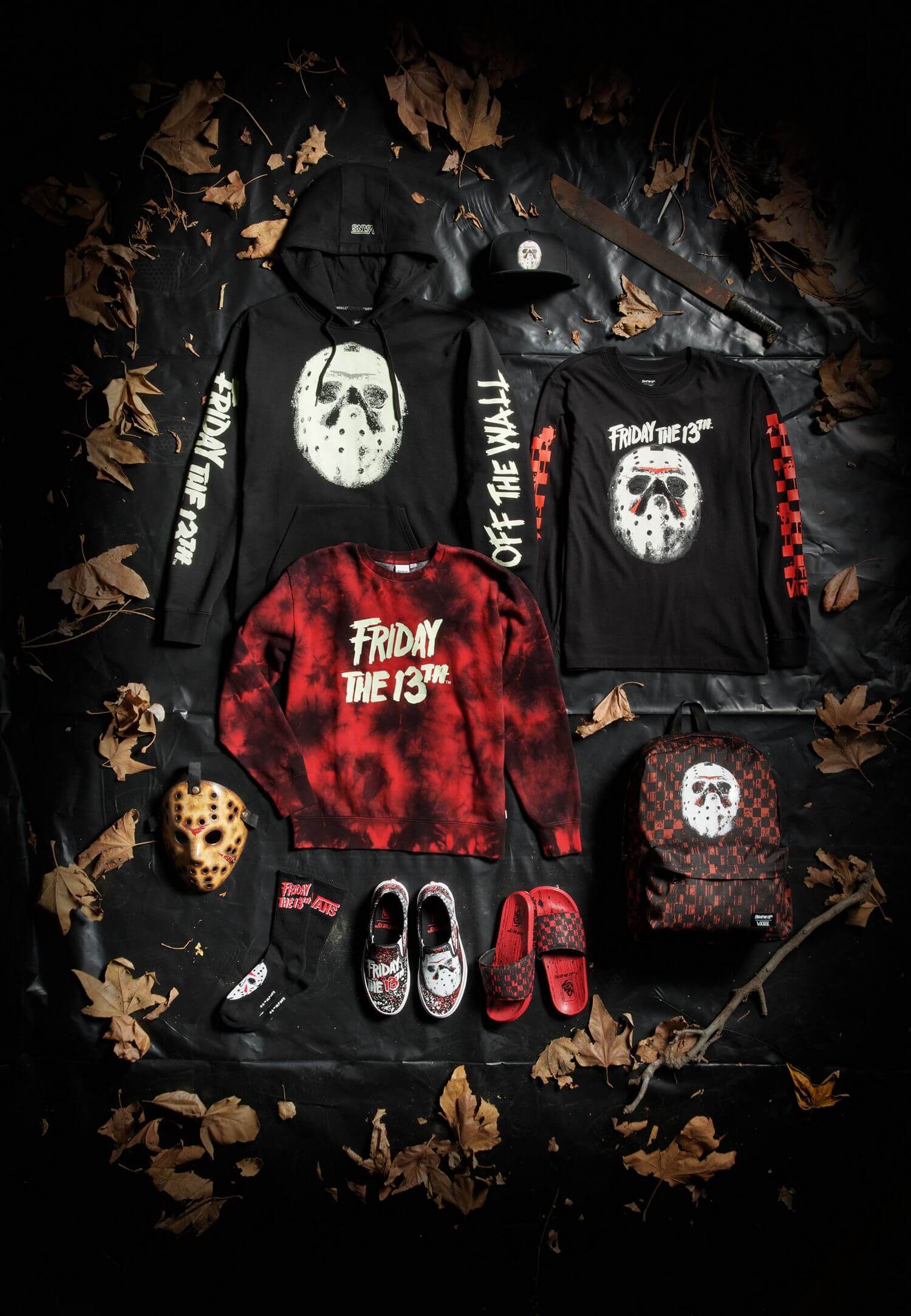 The complete collection: Vans x Friday the 13th