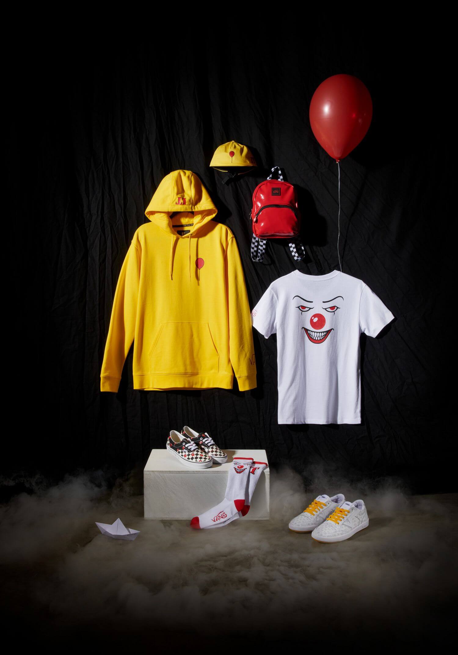 The complete collection: Vans x Stephen King's "It"