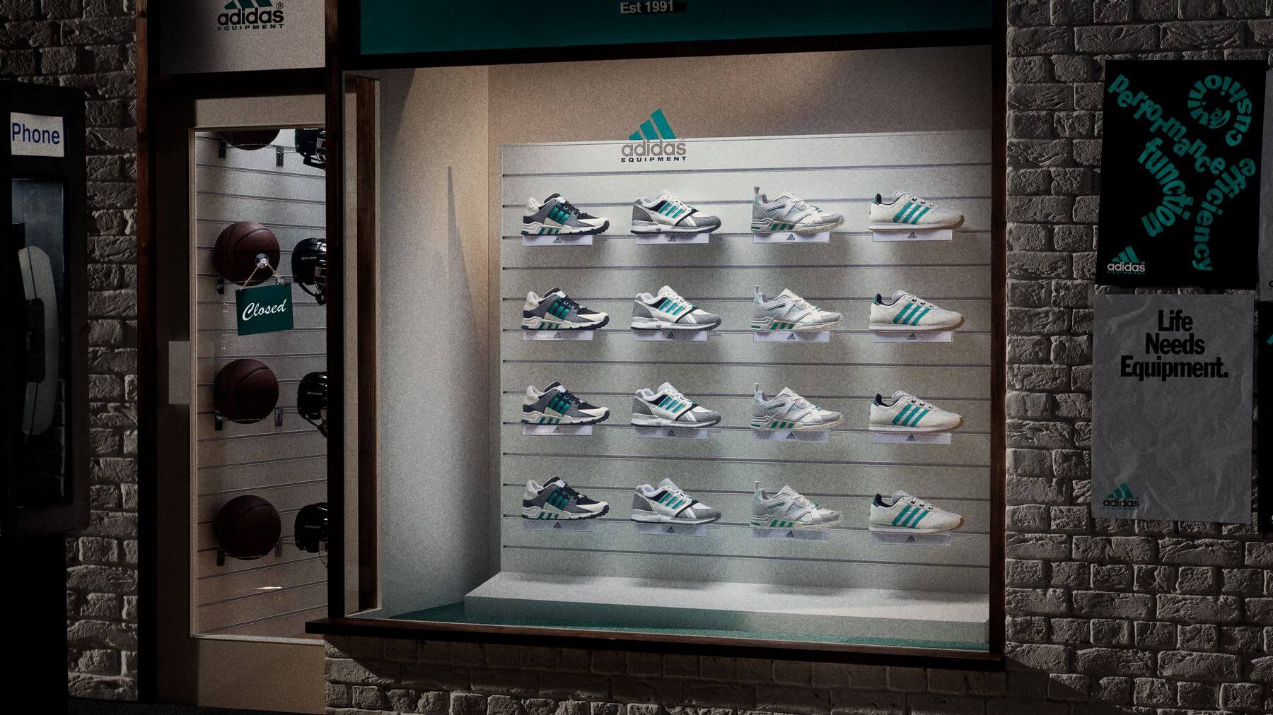 adidas - Life Needs Equipment - Store Front