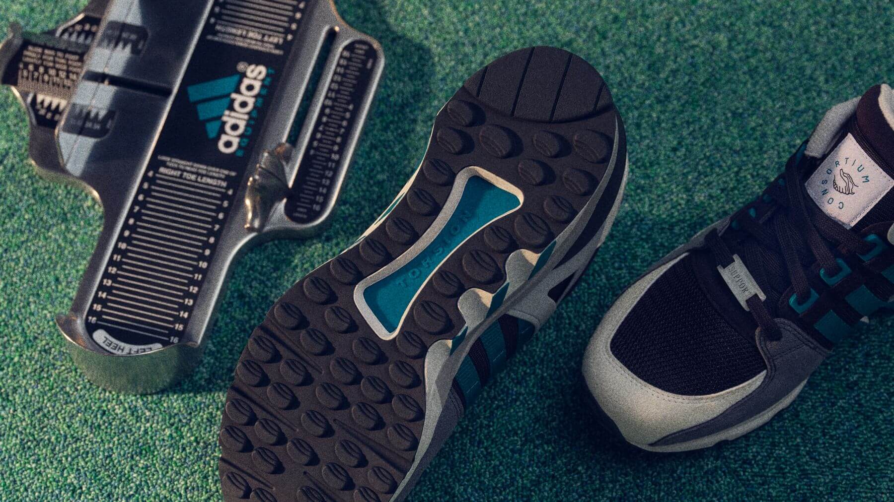 detail foto, sohle von unten, Equipment Torsion Bar vom Running Support 93 (2021 Re-Release)