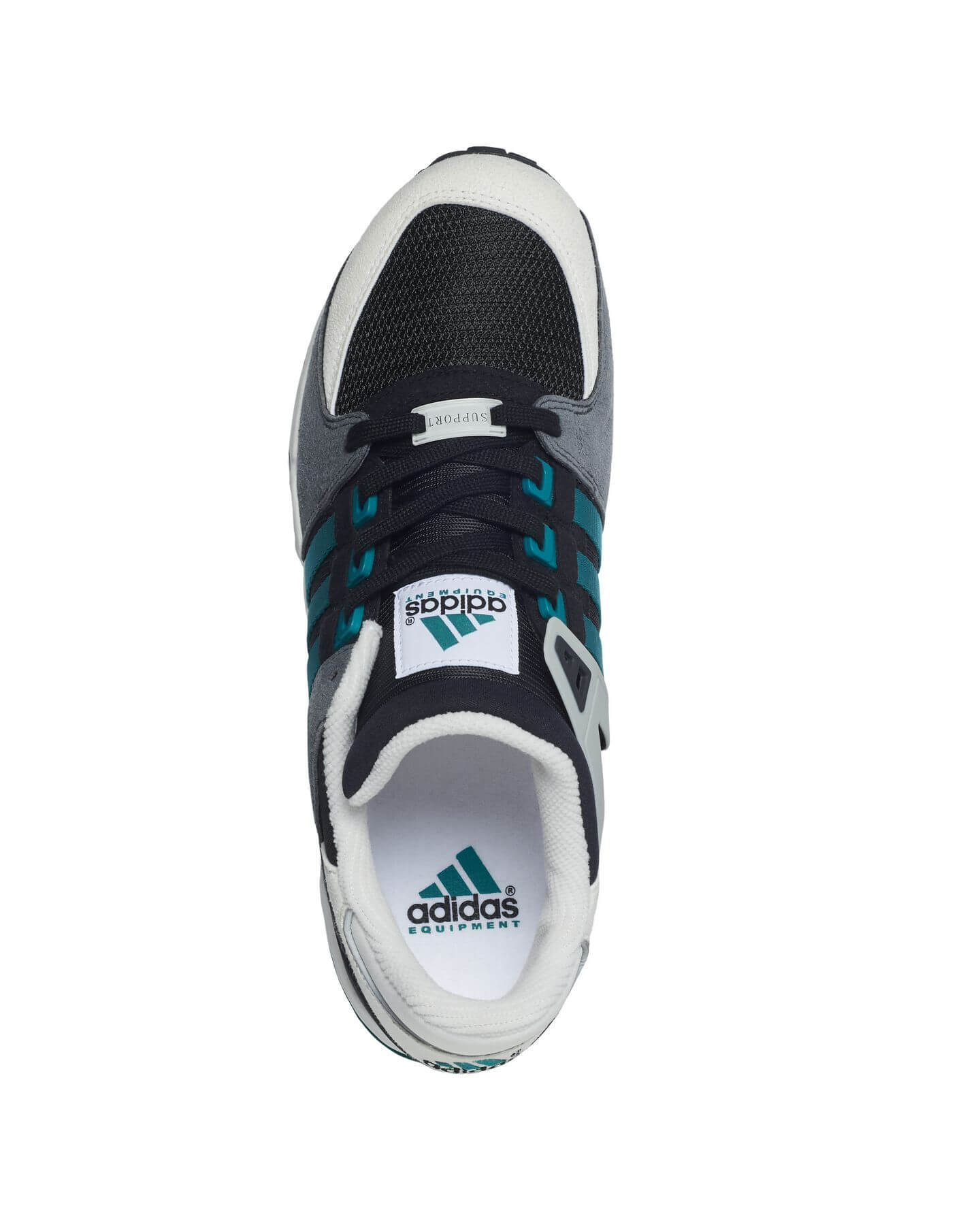 Prodkutoto von oben auf weiß: adidas EQT Running Support 93 (2021 Version)