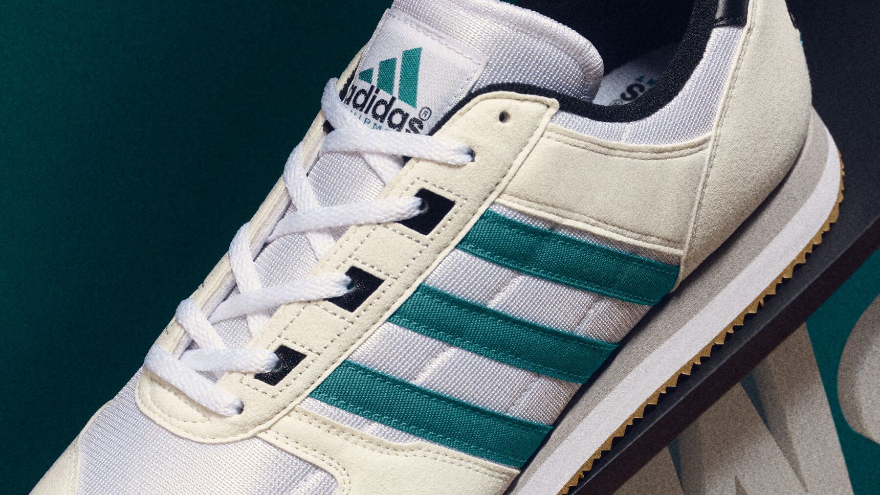 foto, detailansicht: adidas EQT Race Walk, weiß/grün