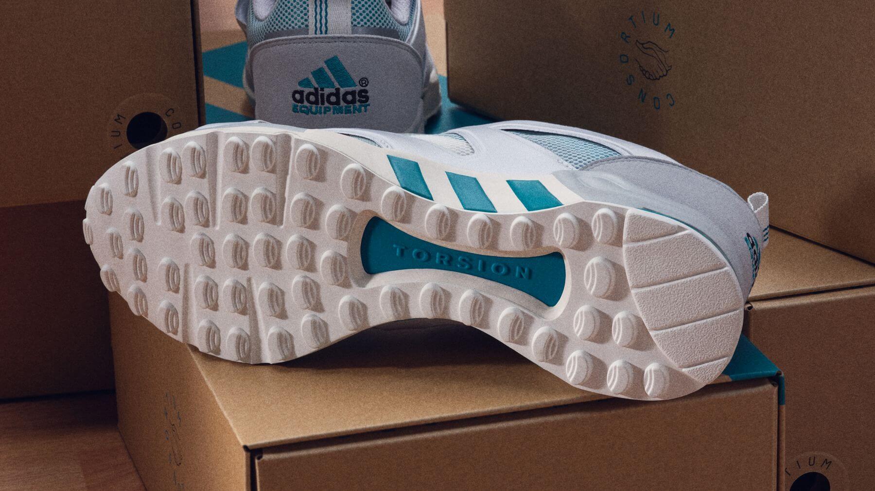 detail foto der sohle mit torsion bar - adidas Equipment Prototype