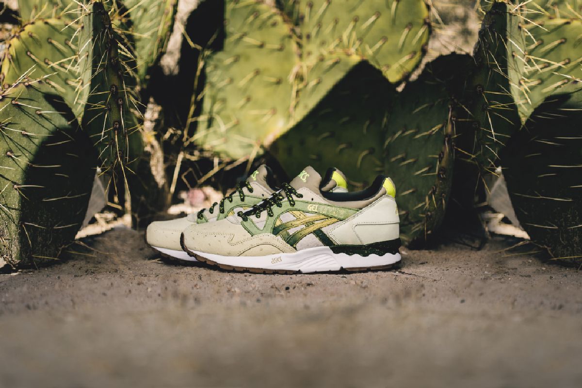 ASICS x Feature - Gel-Lyte V - "Prickly Pear" - sand/cactus green - H52HK-1185 - Cactus