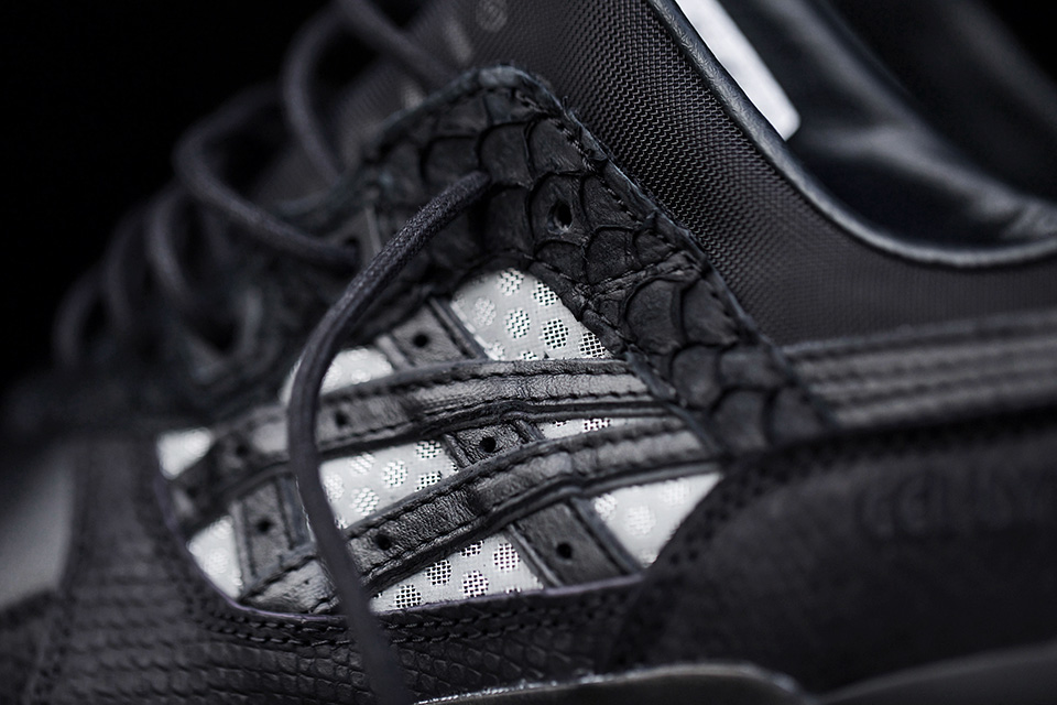 ASICS x BAIT - Gel-Lyte III - "Nightmare" - black/silver - H53SK-9090