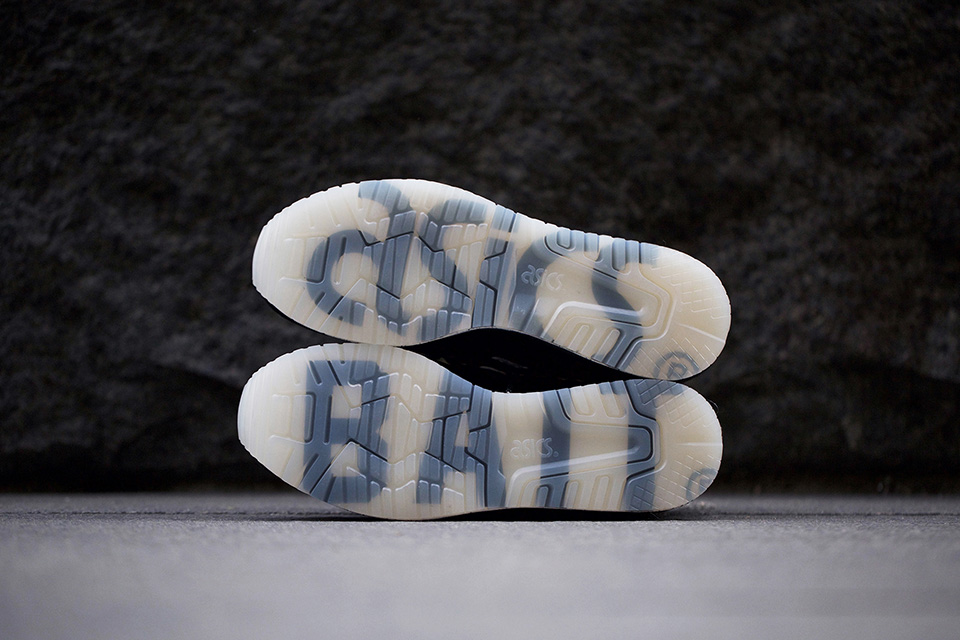 ASICS x BAIT - Gel-Lyte III - "Nightmare" - black/silver - H53SK-9090