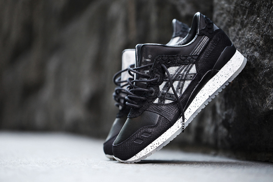 ASICS x BAIT - Gel-Lyte III - "Nightmare" - black/silver - H53SK-9090