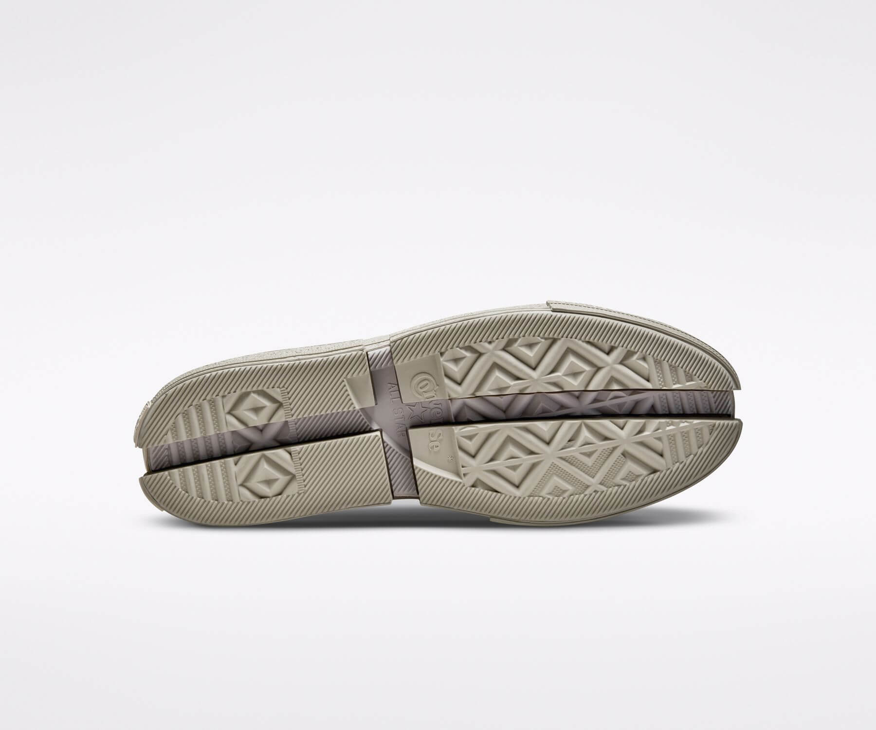 outsole from below - Converse x Feng Chen Wang - 2-in-1 Chuck 70 - grey/grey - 171838C
