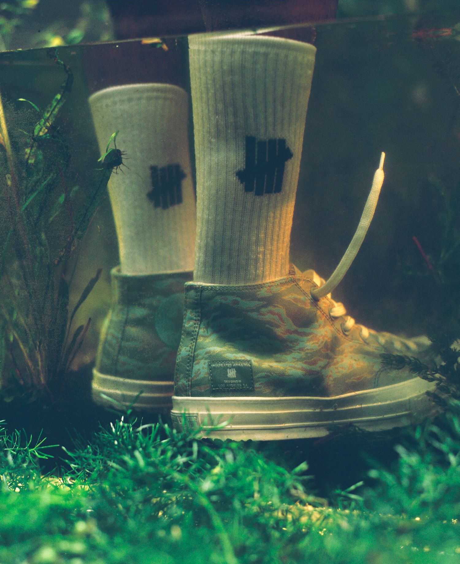Converse x UNDEFEATED - Half Chuck 70 - sea spray/fossil/egret - 172397C