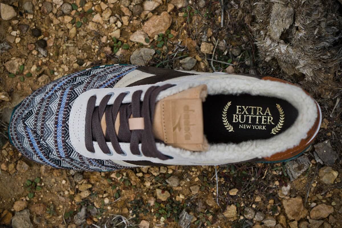 Diadora x Extra Butter Titan II "Spaghetti Western" moon gray - 501.170079 75017