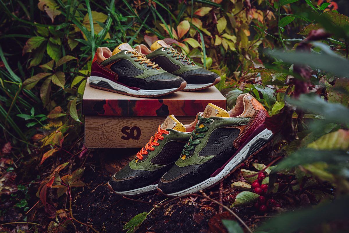 box and lacing options - KangaROOS x Sneaker Queen x Kish Kash - Ultimate - "Cherry Maple"
