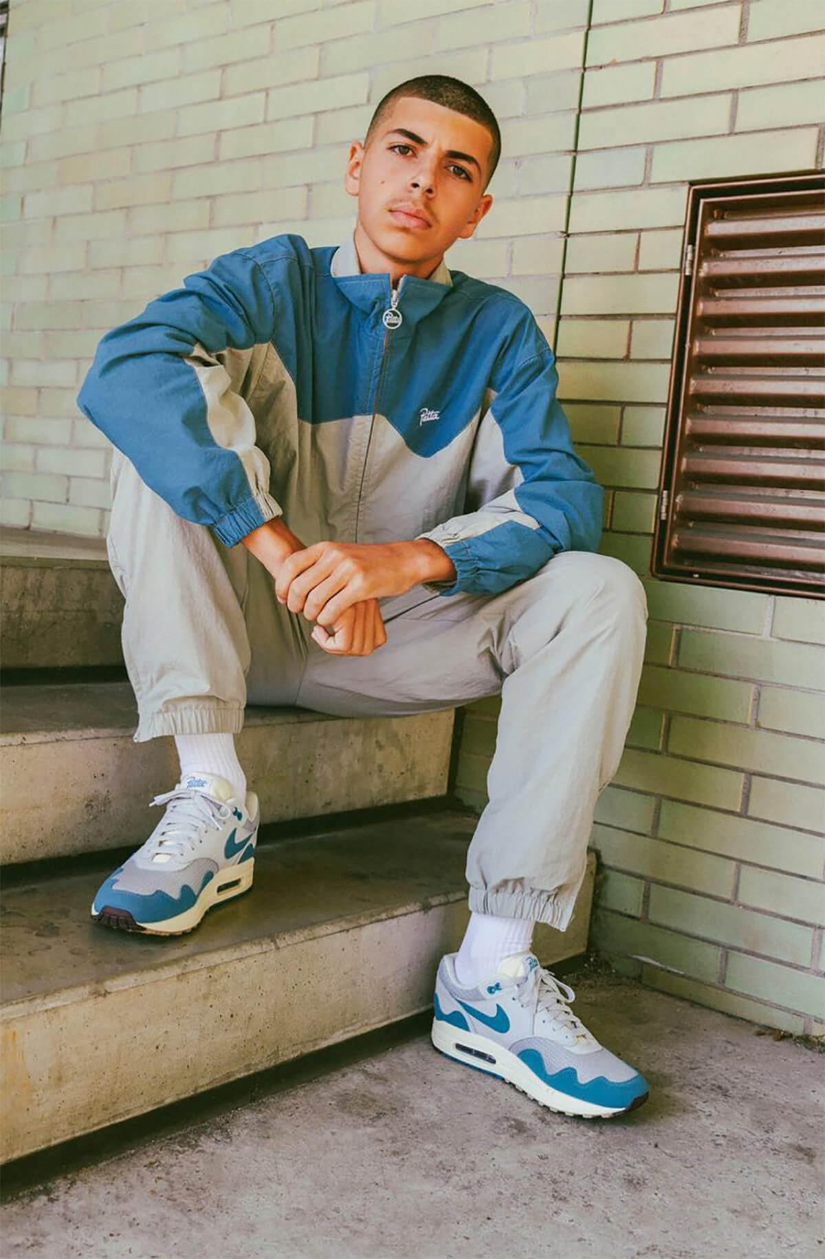Patta x Nike Air Max 1 Waves "Noise Aqua"