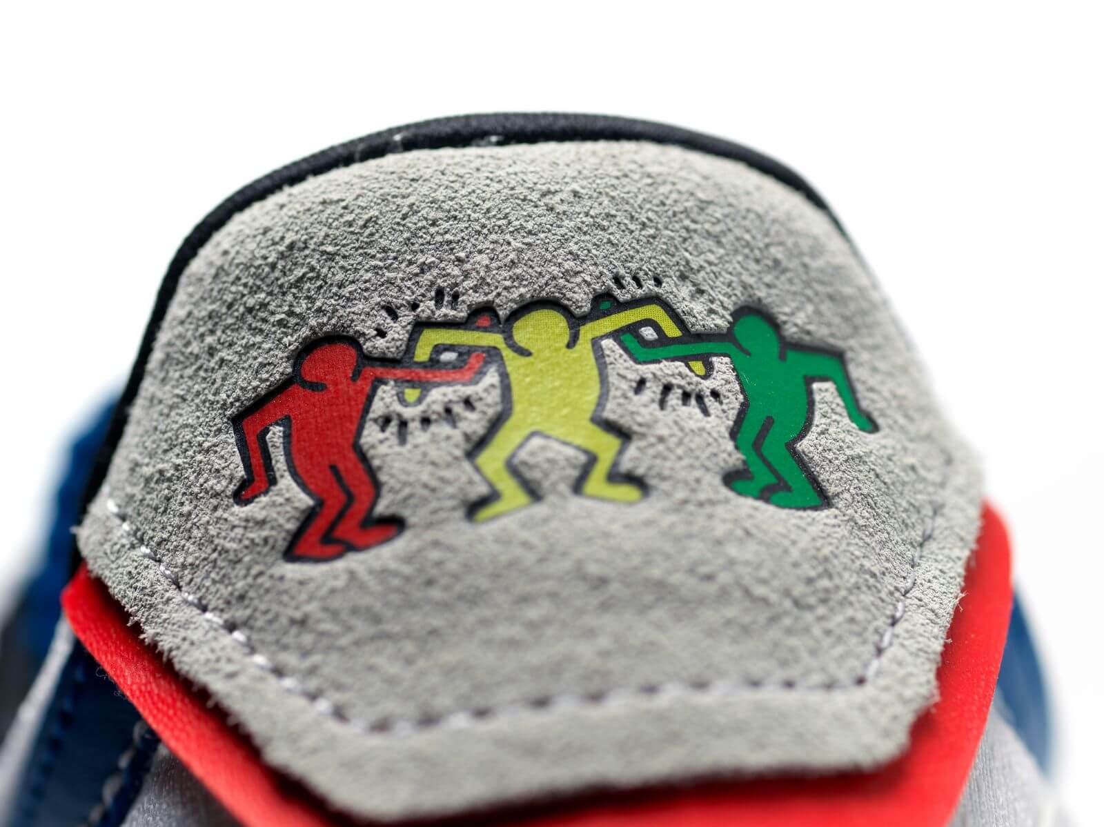 heel details: Reebok x Keith Haring - Classic Leather Legacy - cloud white/pure grey 3/vector blue - GZ1457