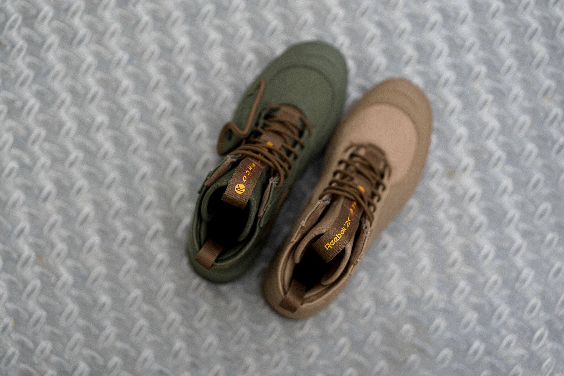Reebok x Rothco - Club C Cleated Mid - military inspired sneaker boot