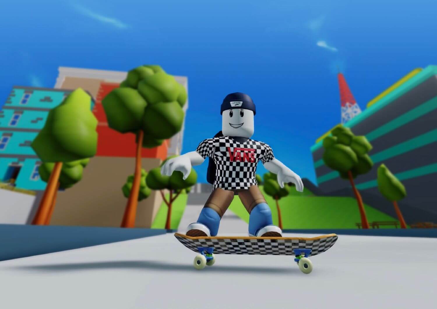 Vans presents a skatepark experience in the Roblox metaverse