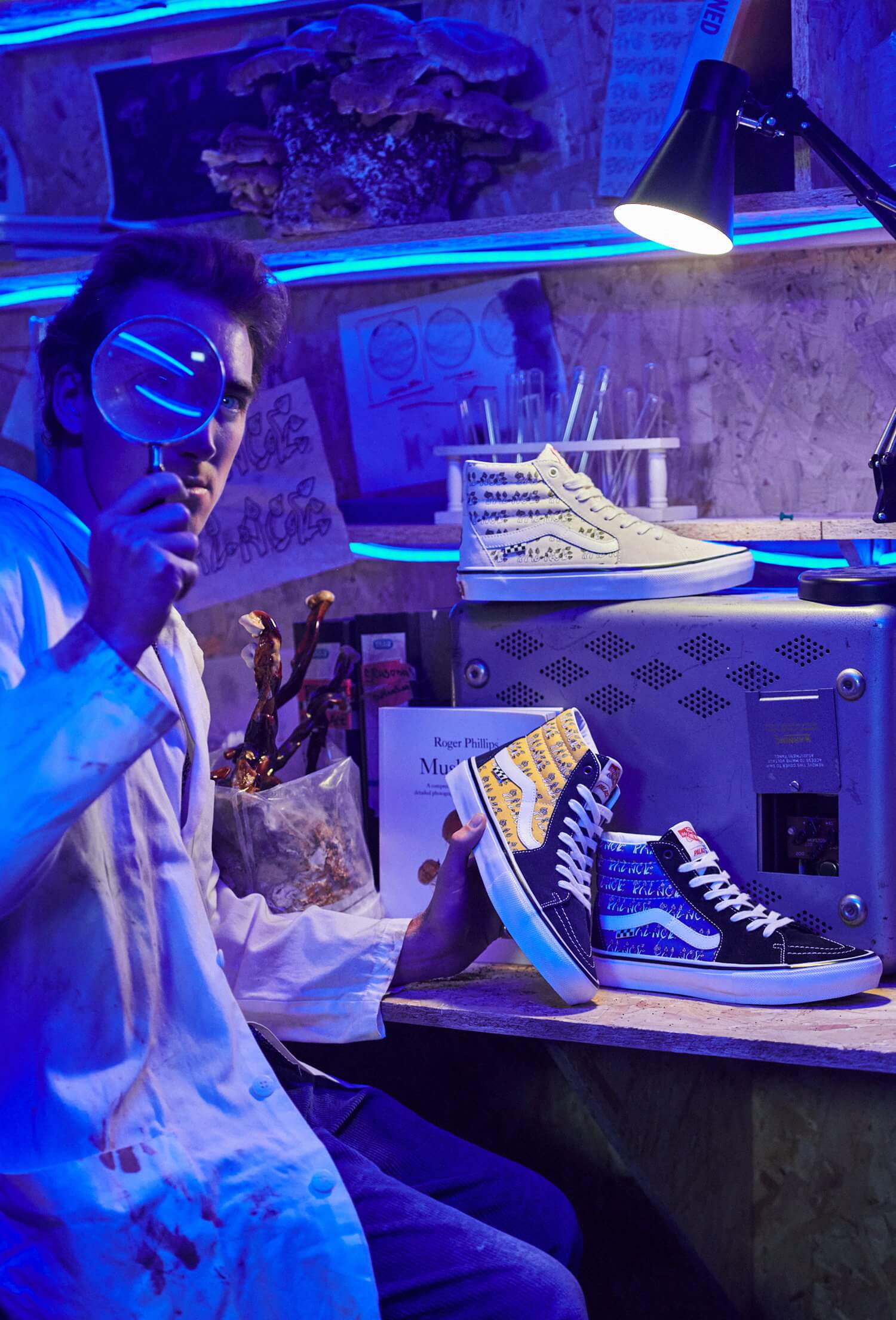 Vans x Palace Sk8-Hi Skate "Mushrooms"