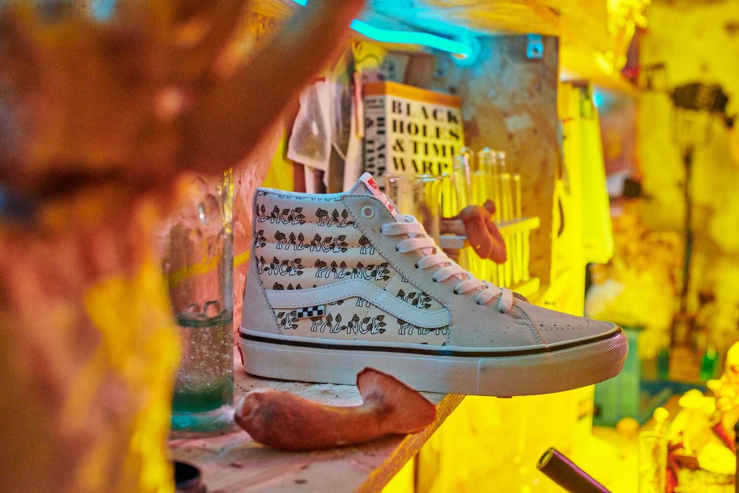 Vans x Palace Sk8-Hi Skate "Mushrooms"