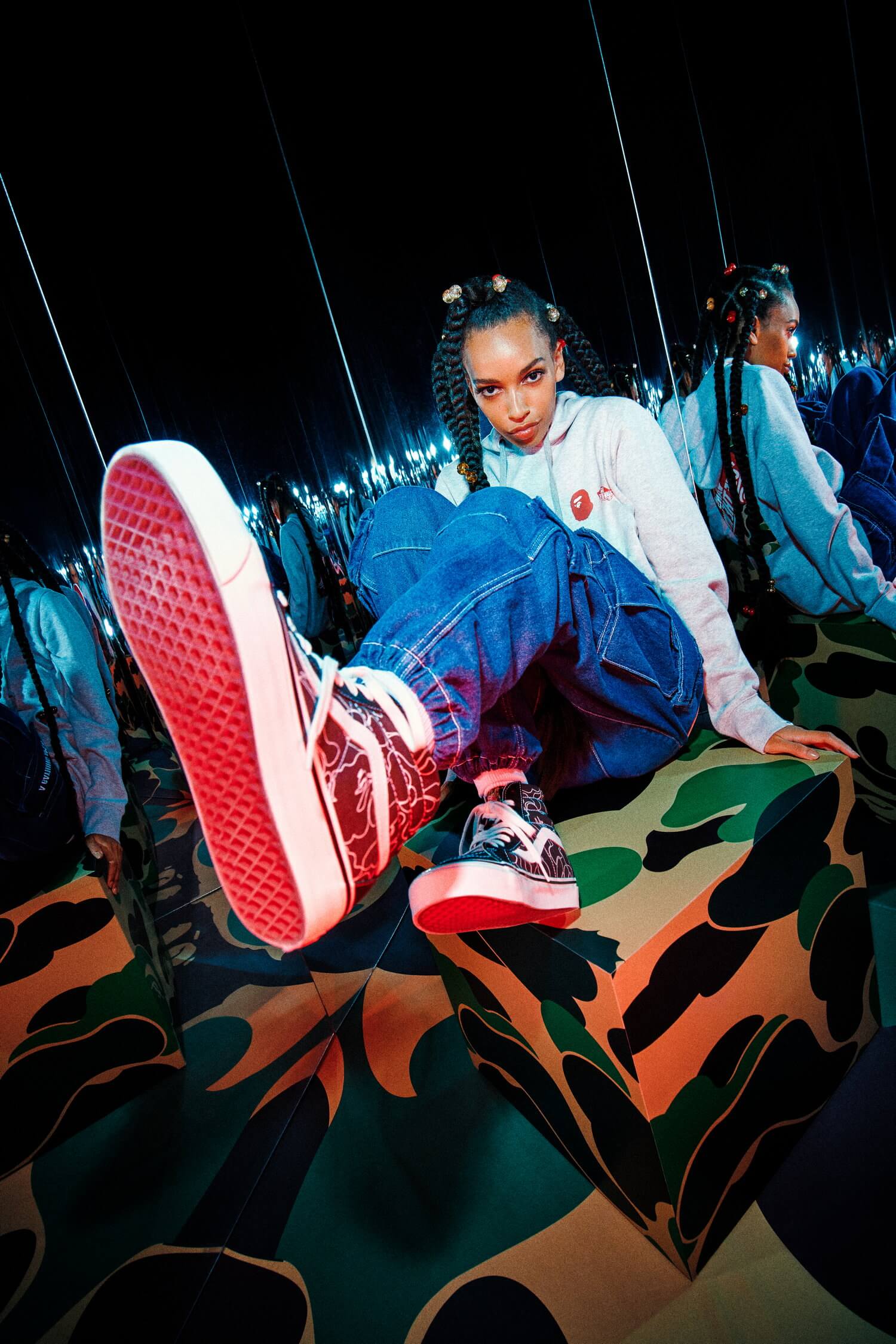 Vans & BAPE Collaboration feat. Sk8-Hi 38 DX & Authentic 44 DX