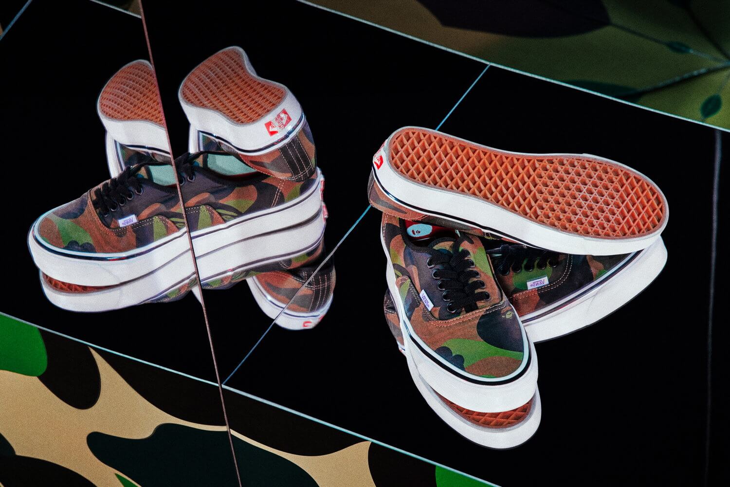 Vans x BAPE - Authentic 44 DX - camo/white - VN0A38EN7BC