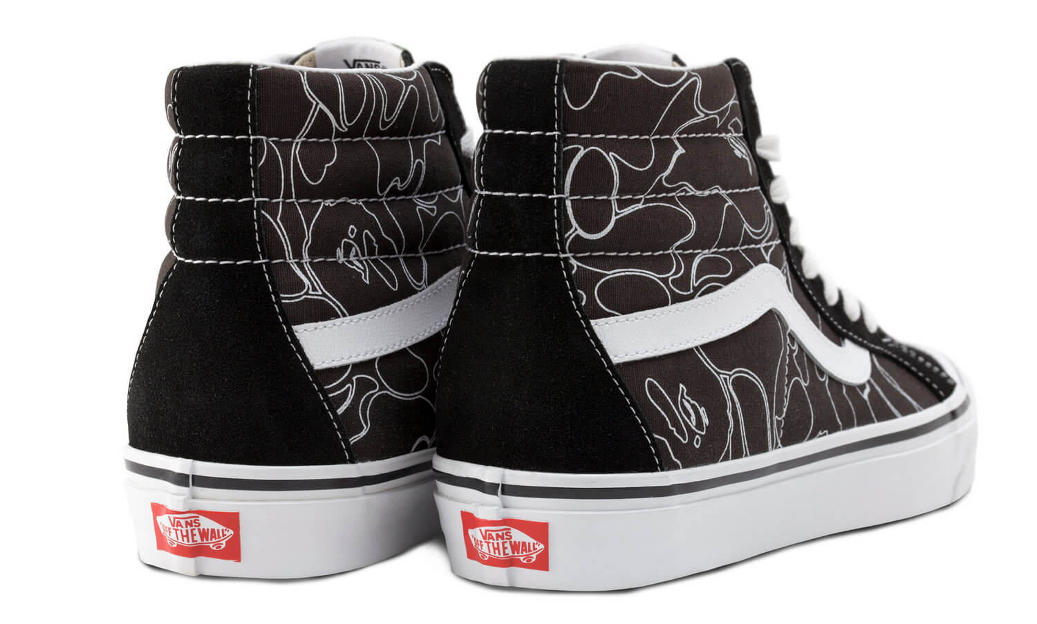 Vans x BAPE - Sk8-Hi 38 DX - black/white - VN0A38GF7BG