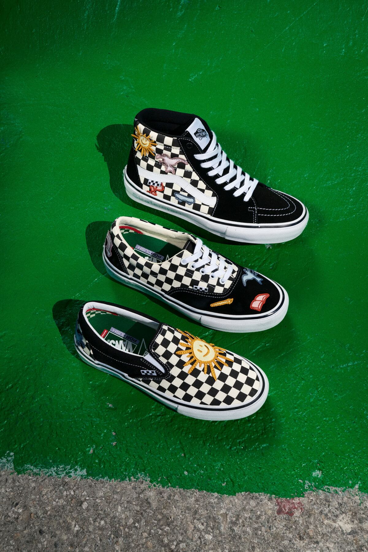 Skateistan x Vans Collaboration feat. Skate Sk8-Hi, Skate Era, Skate Slip-On