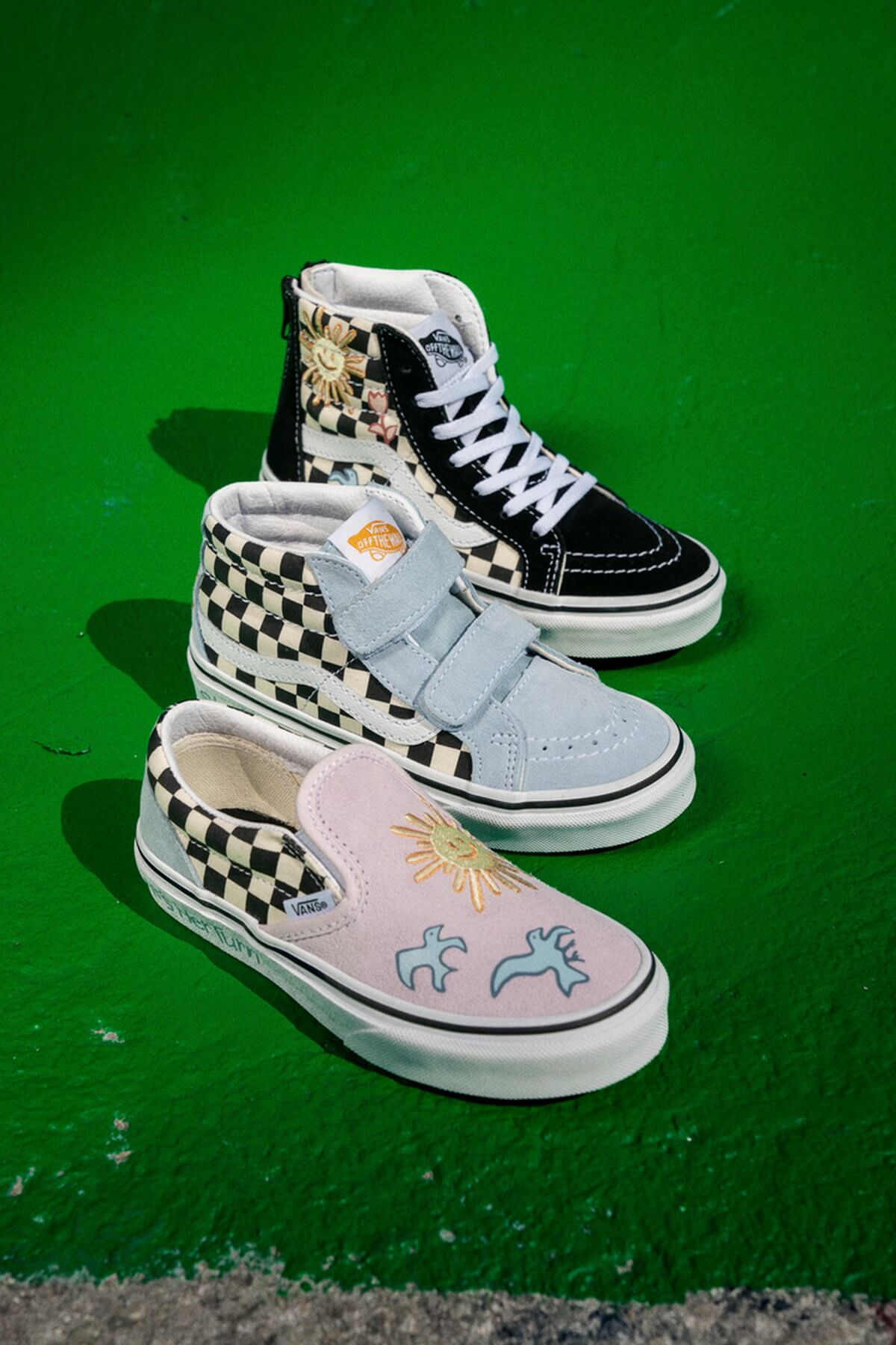 Skateistan x Vans Collaboration feat. Skate Sk8-Hi, Skate Era, Skate Slip-On