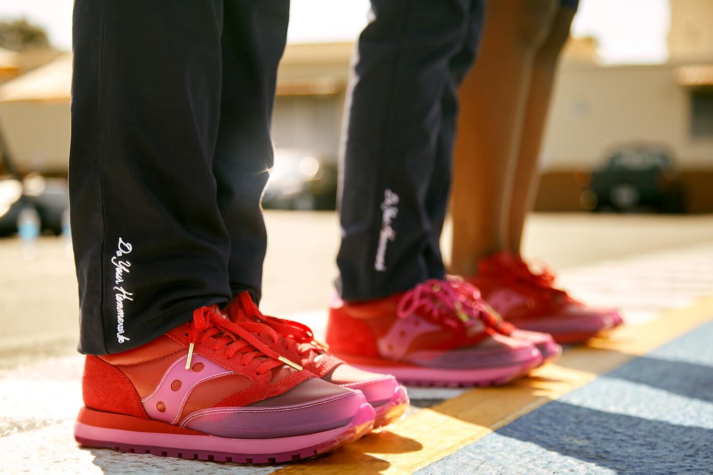 Saucony x Hommewrk by Trinidad James Jazz 81  „Sorrel Red“