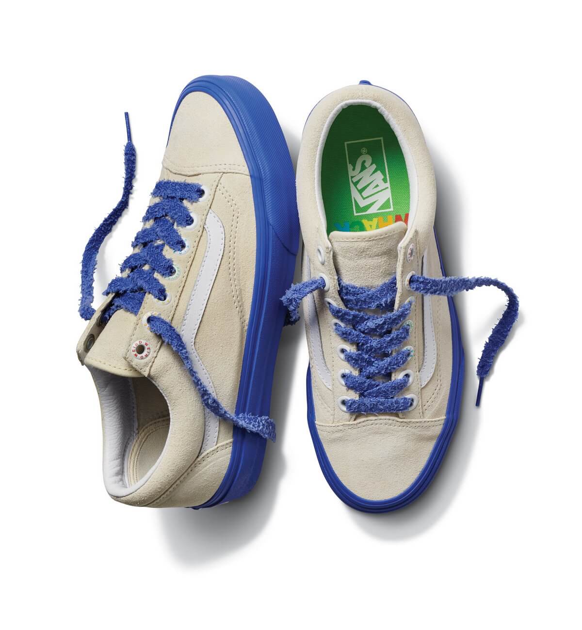 Vans x Tierra Whack - Style 36 - beige, blue outsole