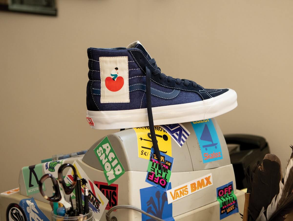 Vans Vault x Geoff McFetridge Sk8-Hi LX - Freetime - VN0A4BVB92O1