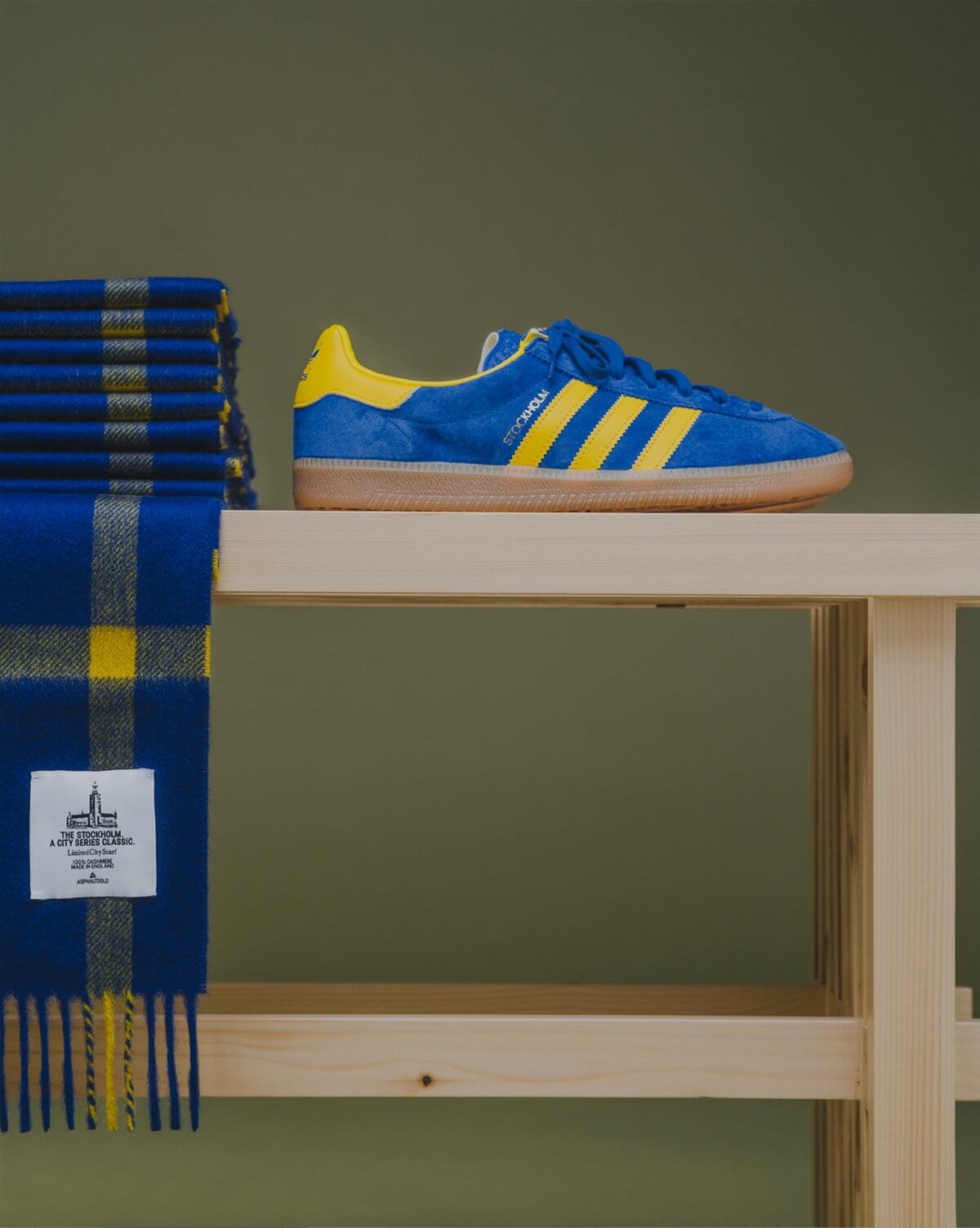 adidas City Series "Stockholm" royal blue / team yellow / gum