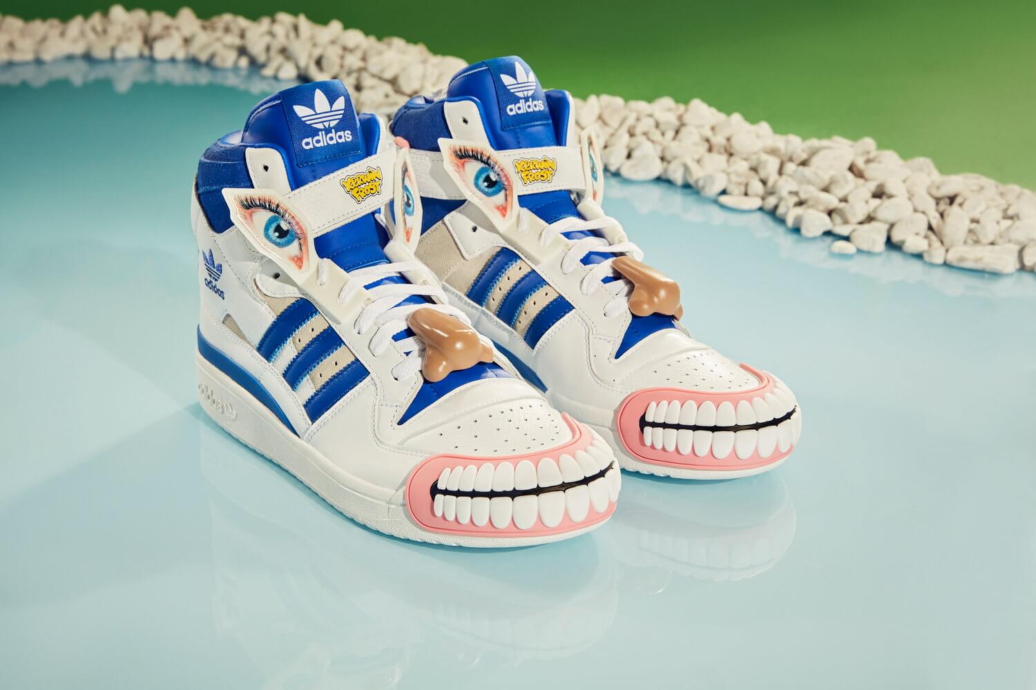 adidas Originals x Kerwin Frost - KF Forum Hi "Humanchives" - white/blue - GX3872 - sneaker release date