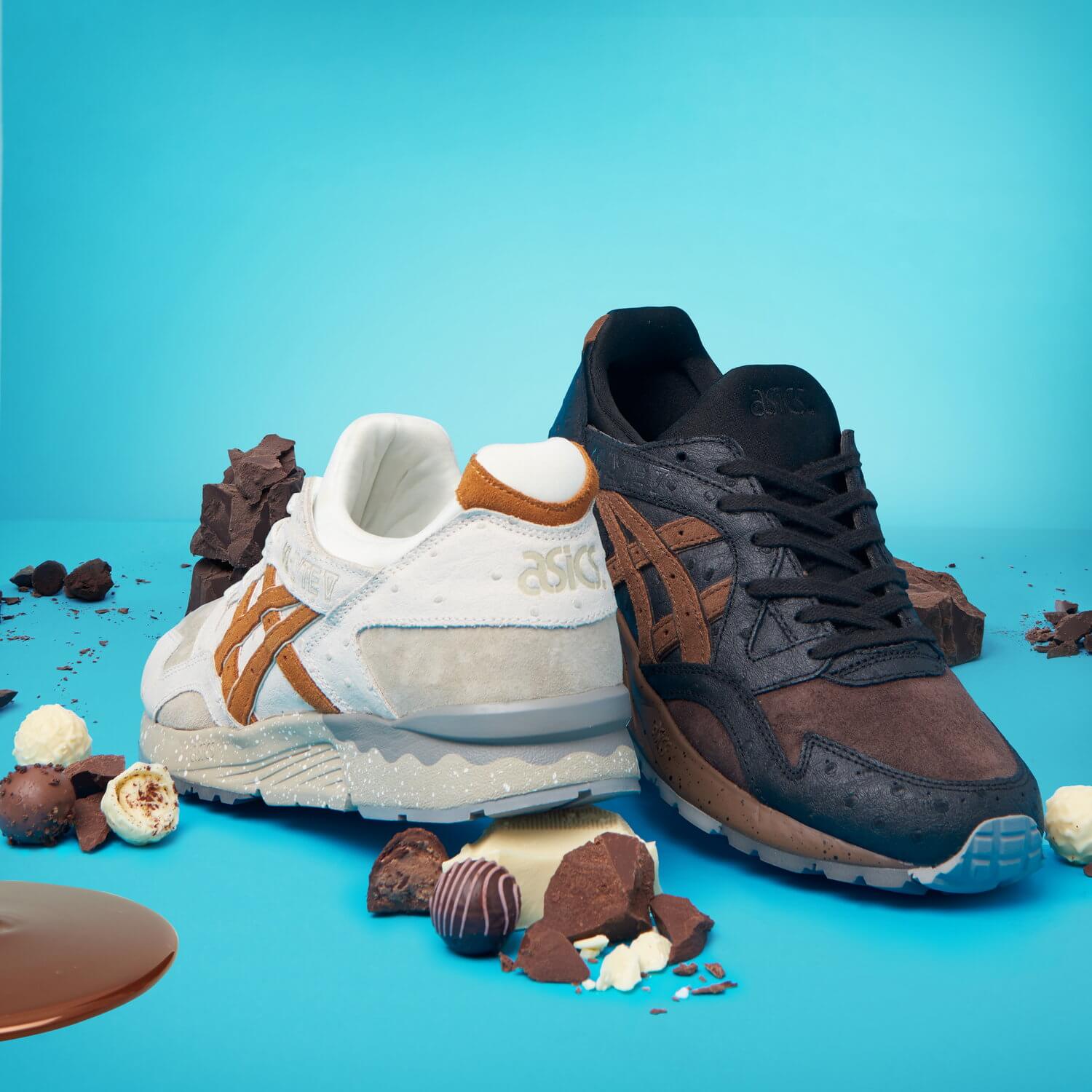 sneaker release photo: ASICS - Gel-Lyte V - "Tartufo Pack"