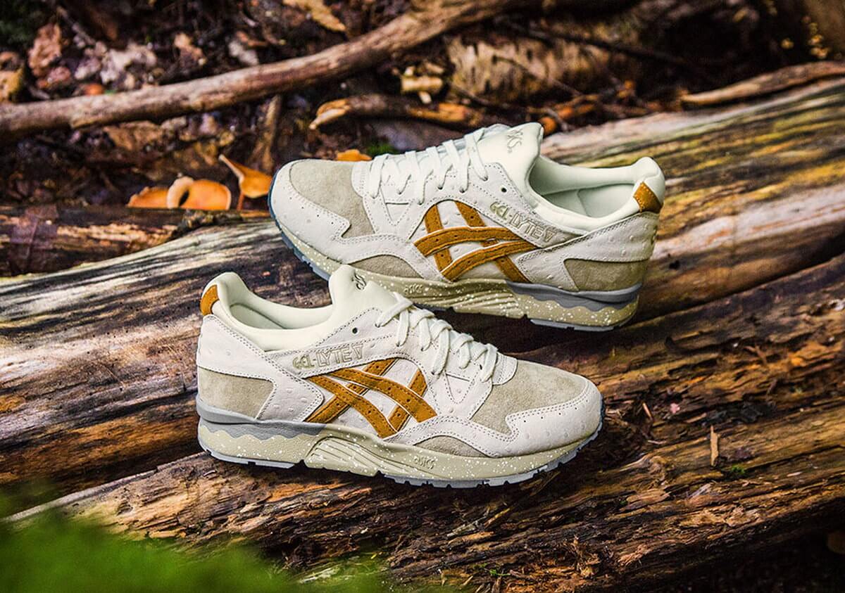 ASICS - Gel-Lyte V - "Tartufo Pack" - slight white/cathay spice - H6T2L-9977