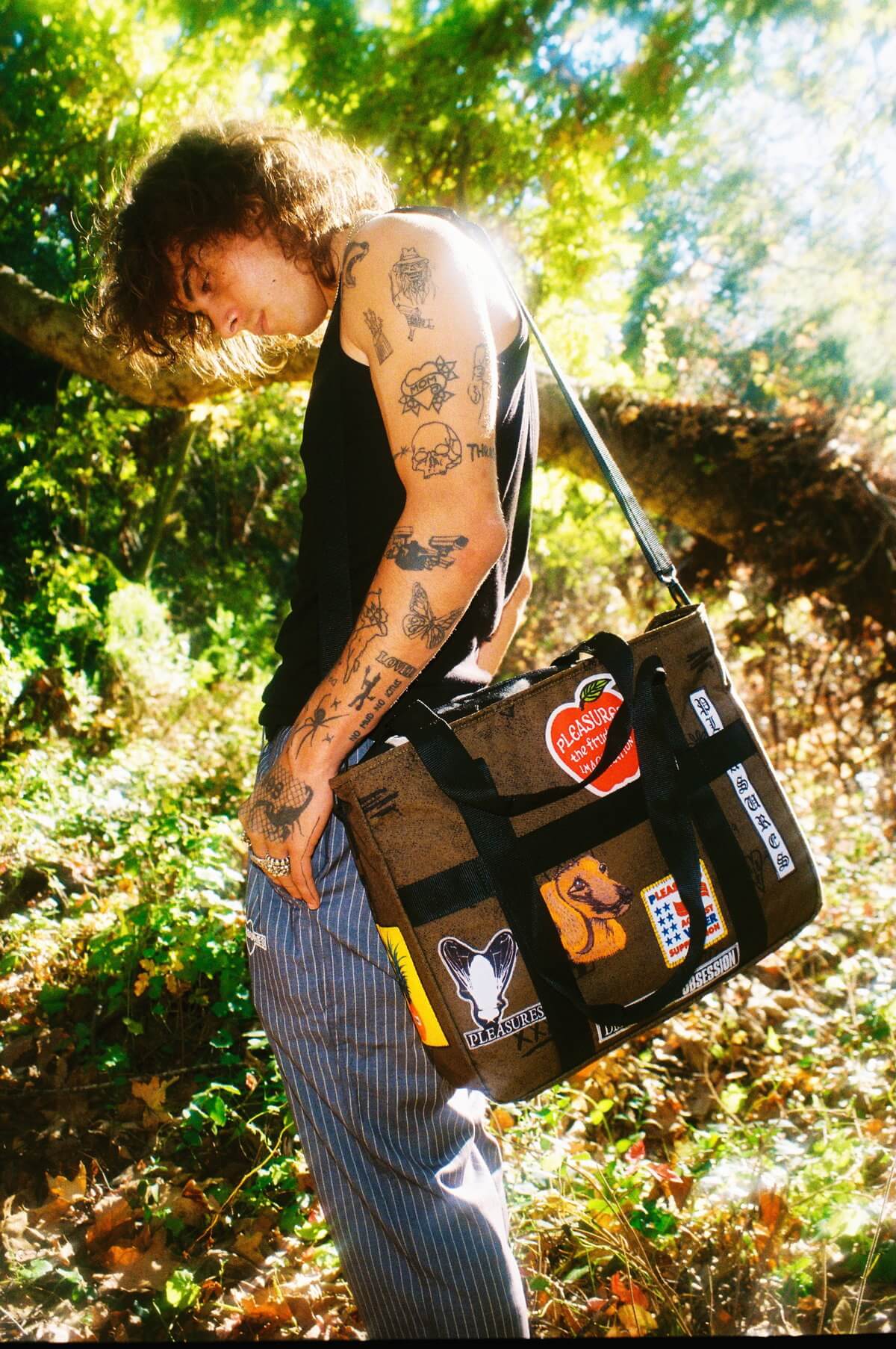Eastpak x Pleasures Collection feat. Padded Pak'r Backpack, Kerr Messenger Bag & Rusher Mini Bag