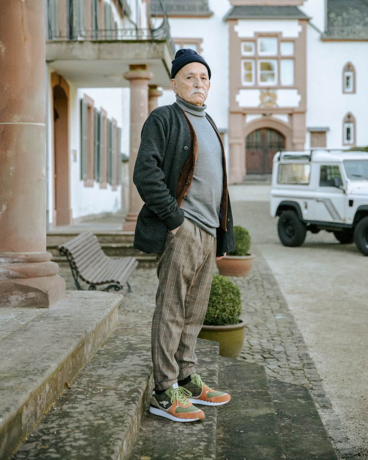 on feet - KangaROOS x Harris Tweed - Coil R2 - "Traditions Pack / Tweed" - 47511-8083