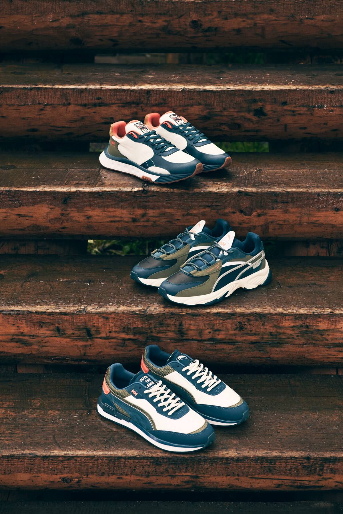 Puma x Helly Hansen Collection feat. Wild Rider, RS Connect & City Rider