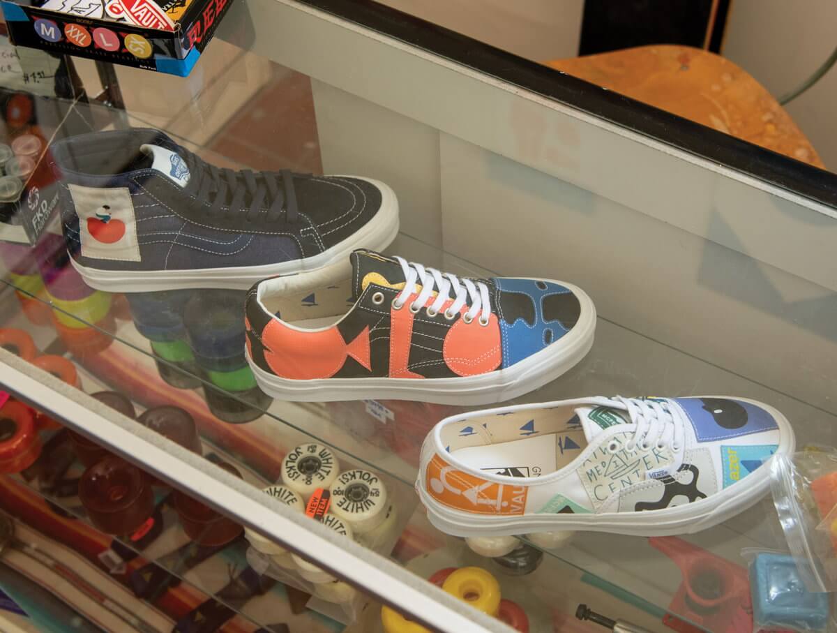 Vans Vault x Geoff McFetridge Capsule Collection feat. OG Authentic LX, Slip-On LX, Style 38 NS & Lampin LX