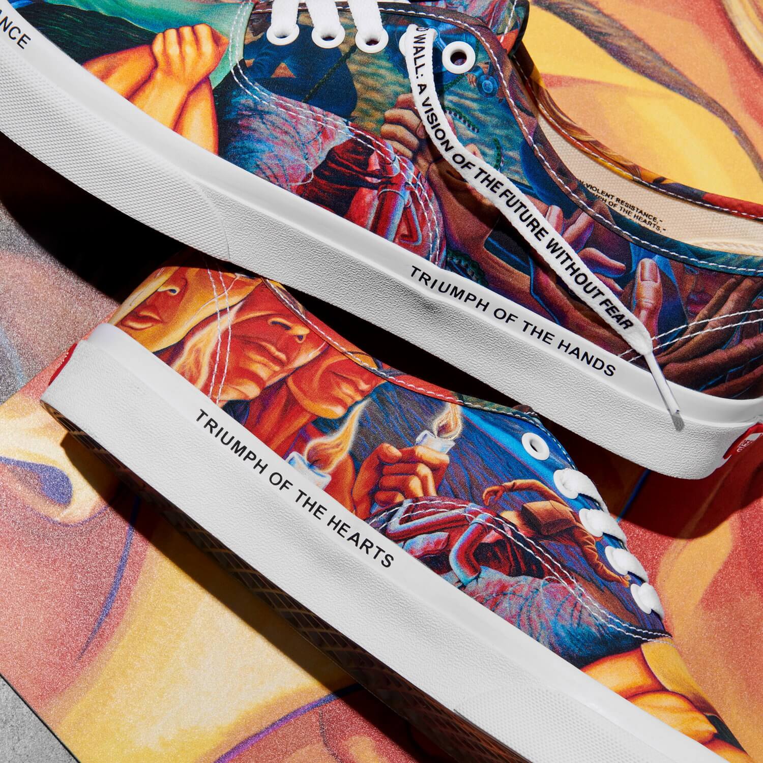 Vans x MOCA - The Artist Collection featuring Sk8-Hi, Old Skool, Classic Slip-On, and Authentic