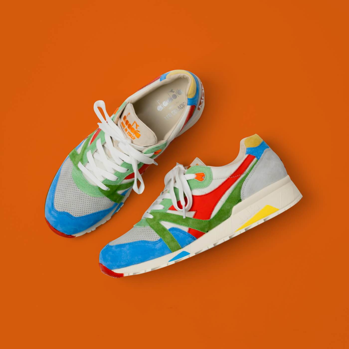 product shot: Diadora x Hasbro x LC23 N9000 "Monopoly"