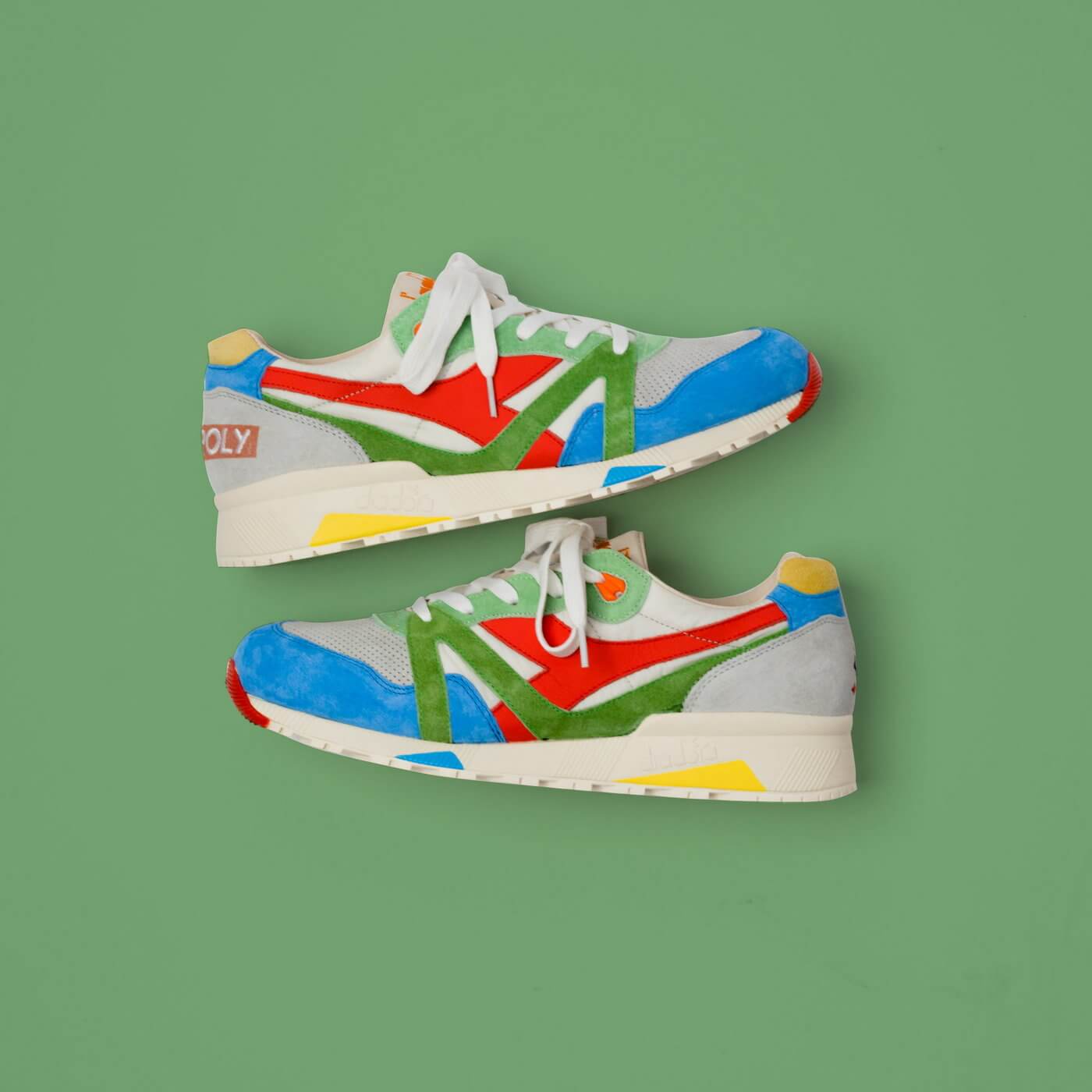 product shot: Diadora x Hasbro x LC23 N9000 "Monopoly"