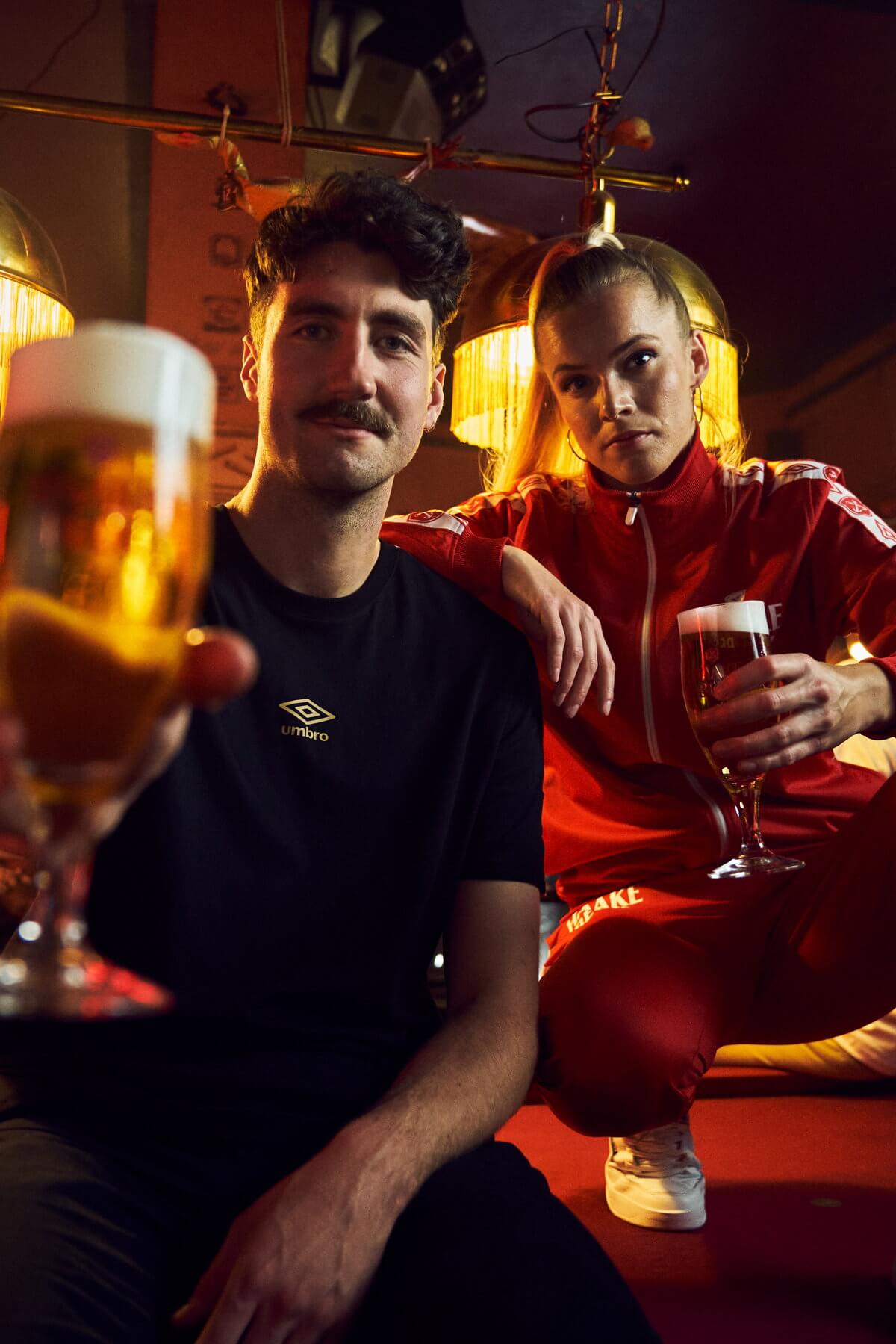 Umbro x Haake-Beck Greco Weiß/Rot/Gold