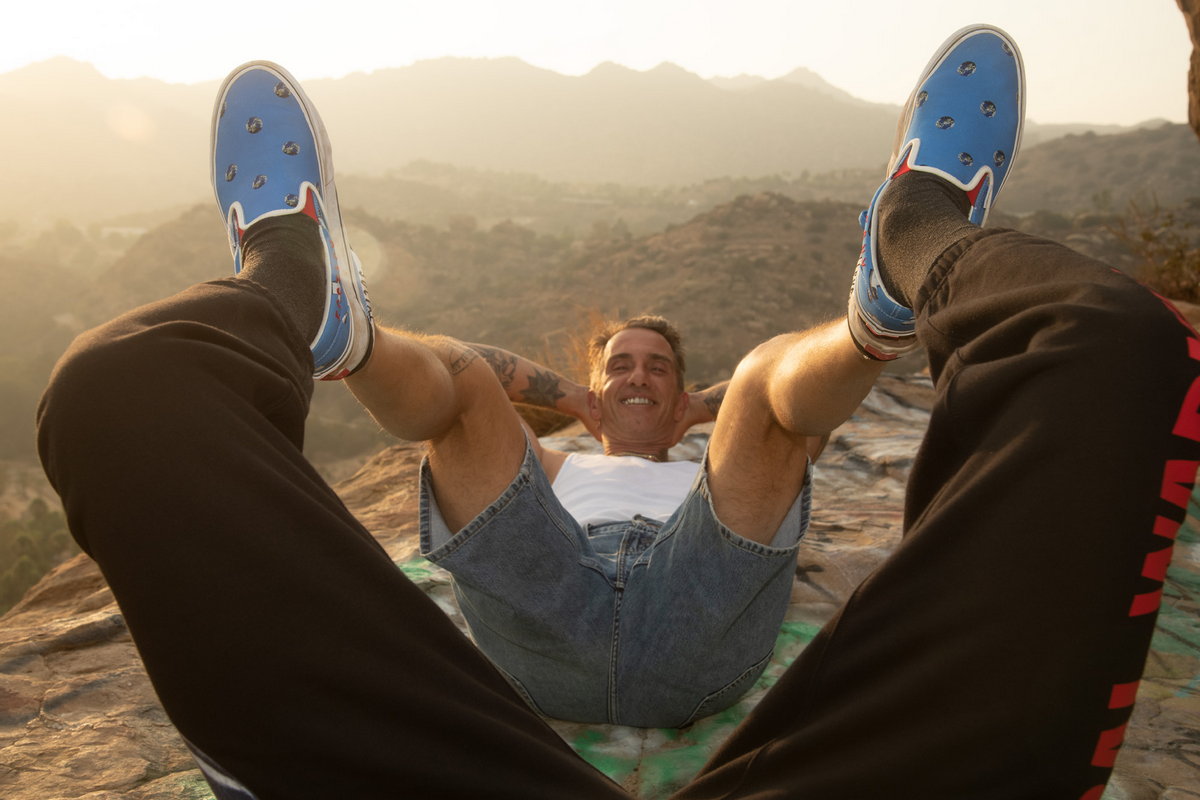 Vault by Vans x Cali Dewitt Classic Slip-On VLT LX on feet