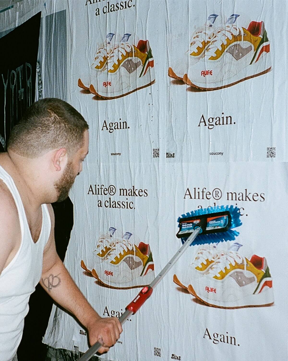 Saucony x ALIFE Shadow 6000 white / multi