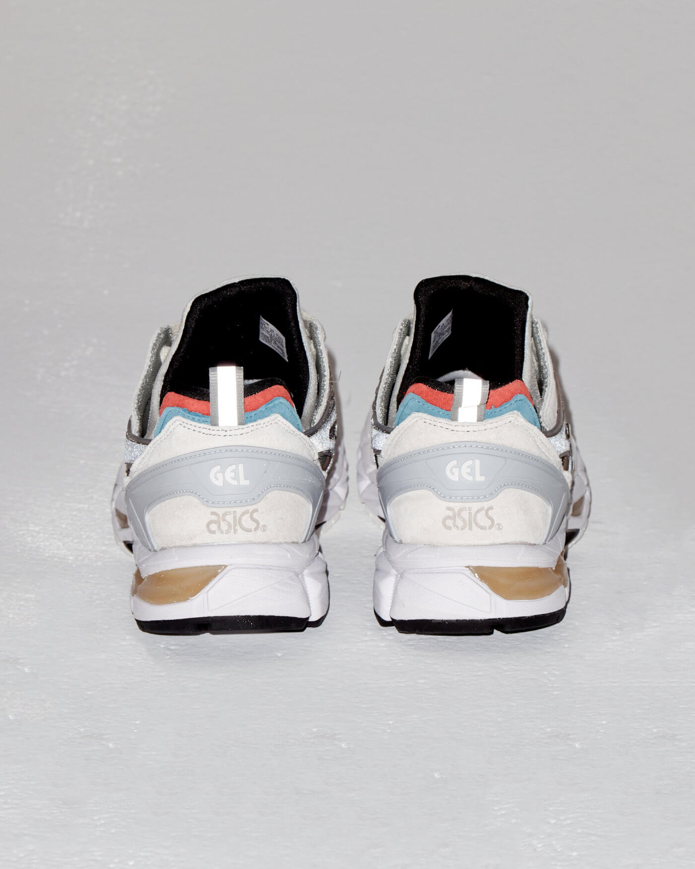 view from the back: ASICS x Awake Ny Gel-Kayano Trainer 21 - cool grey/pure silver - 1201A459-020