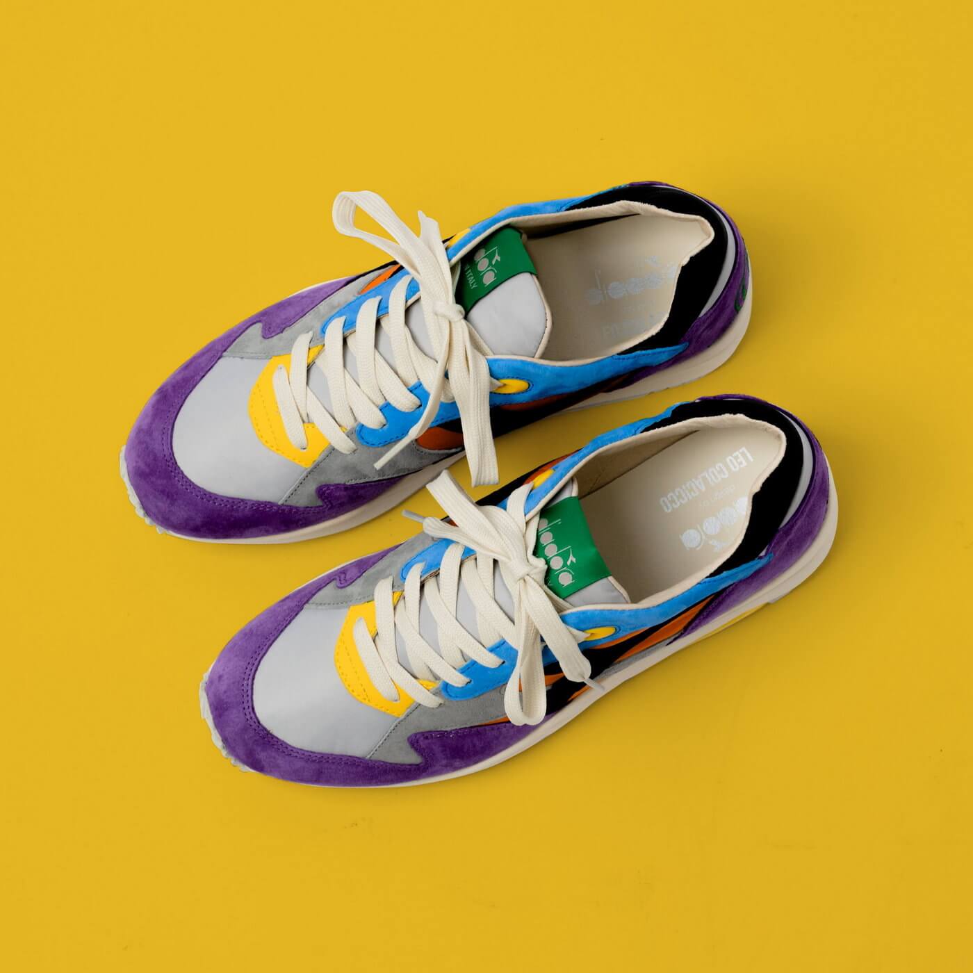 product shot: Diadora x Hasbro x LC23 Eclipse "Cluedo"