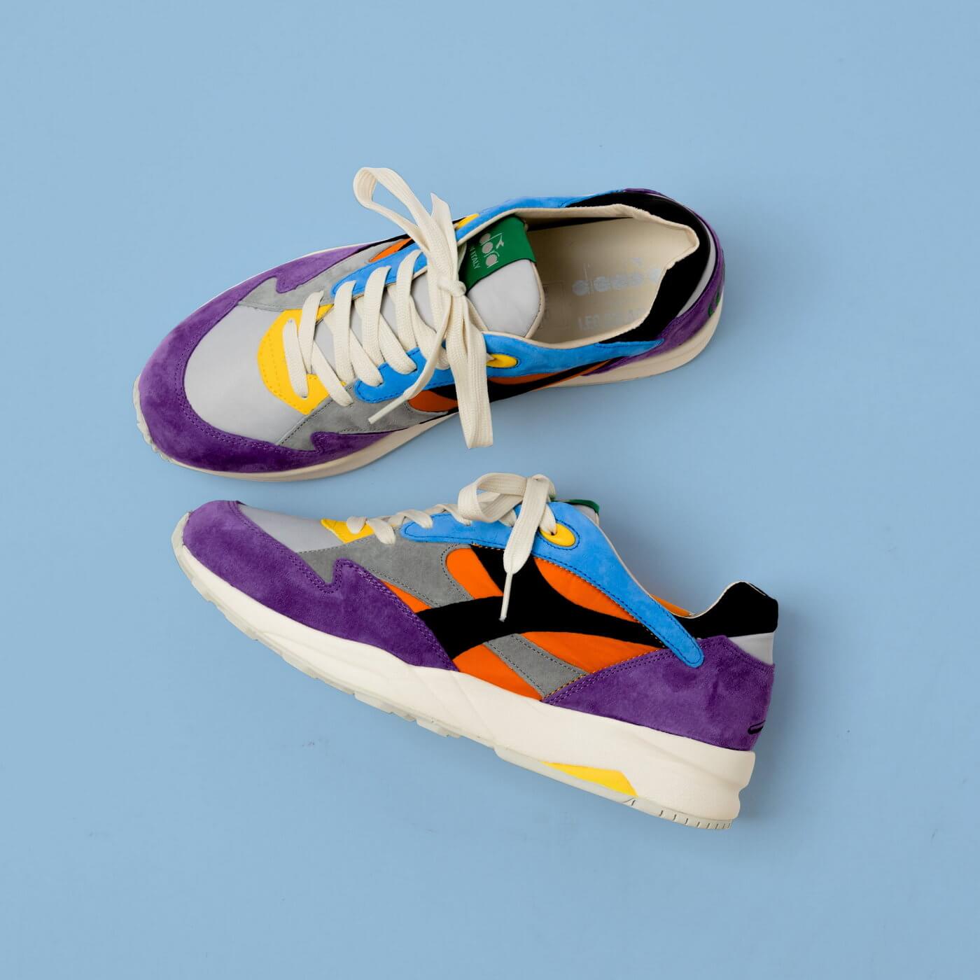 product shot: Diadora x Hasbro x LC23 Eclipse "Cluedo"